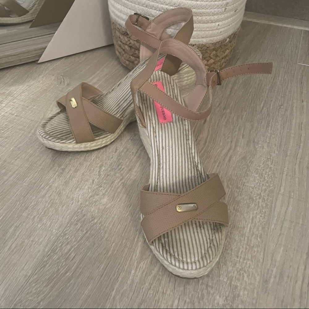 Tan Espadrilles Sandals